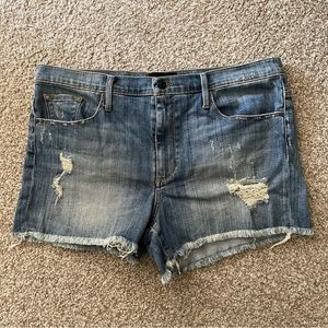 BLACK ORCHID jean shorts